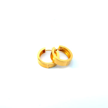 22KT Gold Hoops