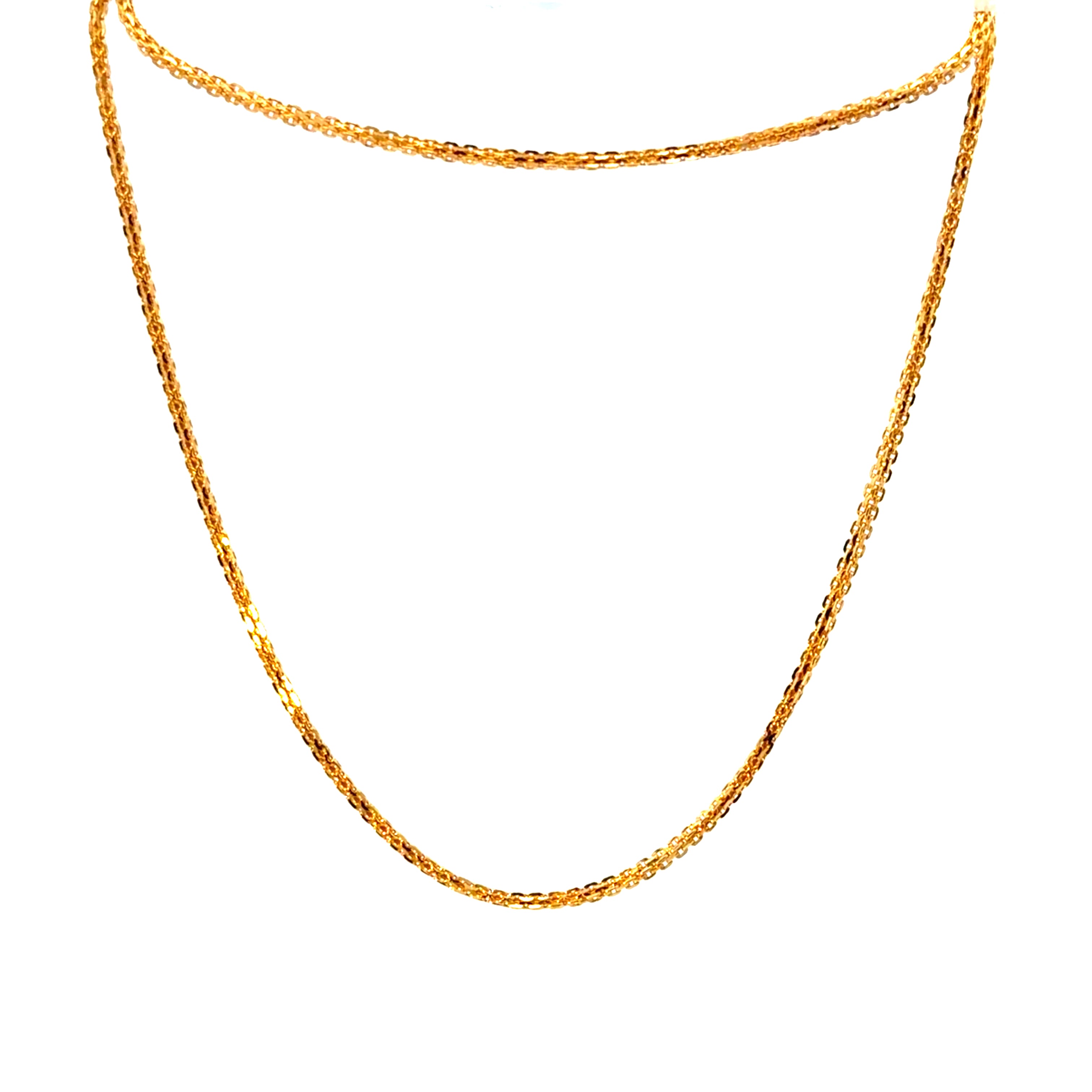 22KT Gold Chain (16 & 18 inch)