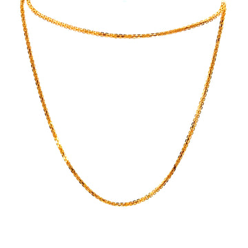 22KT Gold Chain (16 & 18 inch)