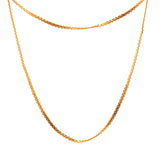 22KT Gold Flat Chain (16 & 18 inch)