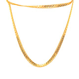 22KT Gold Flat Chain (16, 18 & 20 inch)