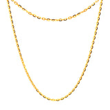 22KT Gold Diamond Cut Link Chain (16 & 18 inch)