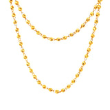 22KT Gold Beaded Chain (18 inch)