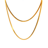 22KT Gold Snake Chain (18 inch)