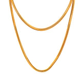 22KT Gold Heavy Round Chain (20-24 inch)