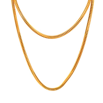 22KT Gold Heavy Round Chain (20-24 inch)