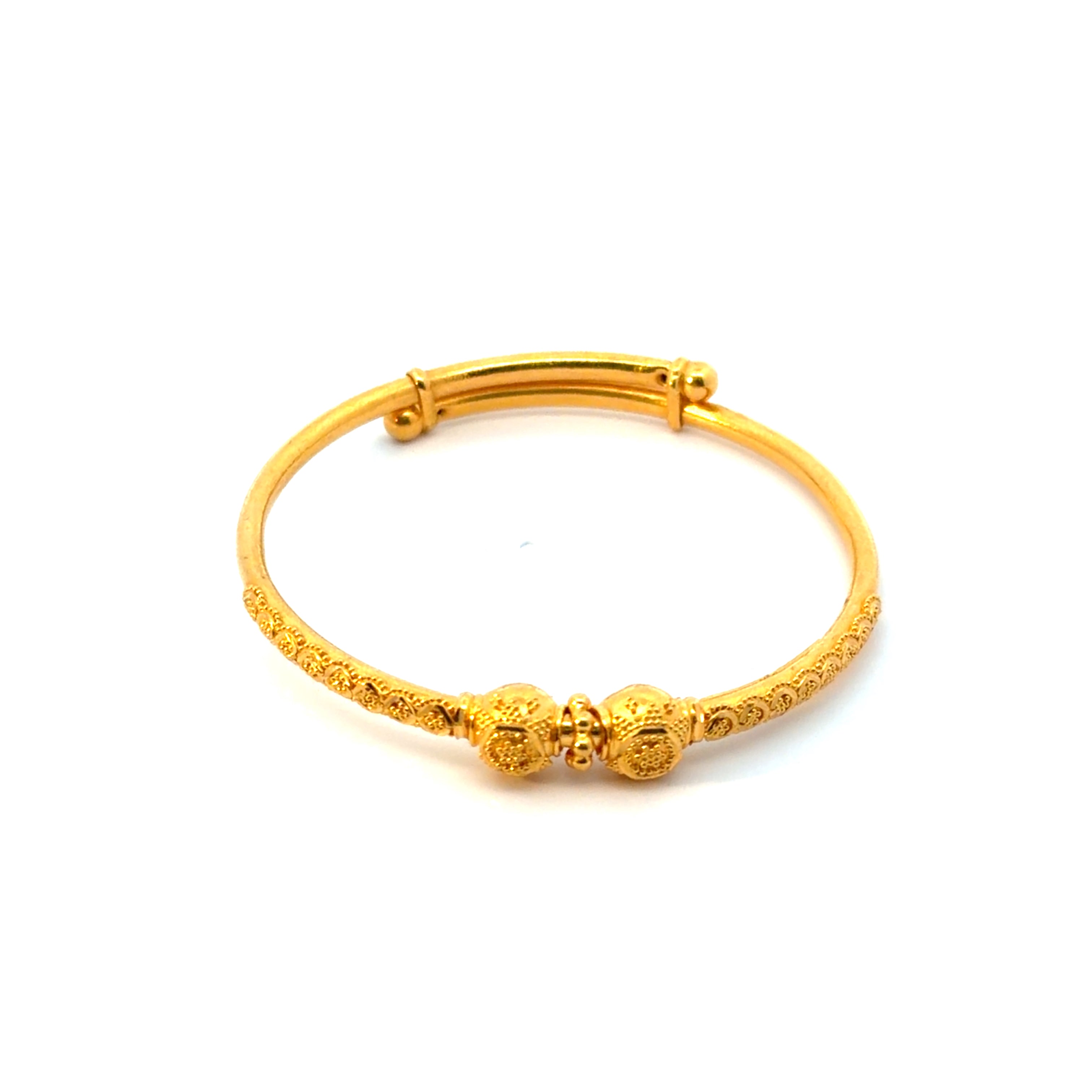 22KT Gold Baby Bangle (single)
