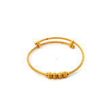 22KT Gold Baby Bangle (single)