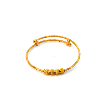 22KT Gold Baby Bangle (single)