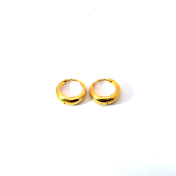 22KT Gold Hoops