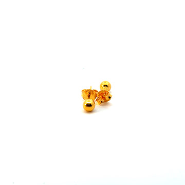 22KT Gold Studs (medium size)