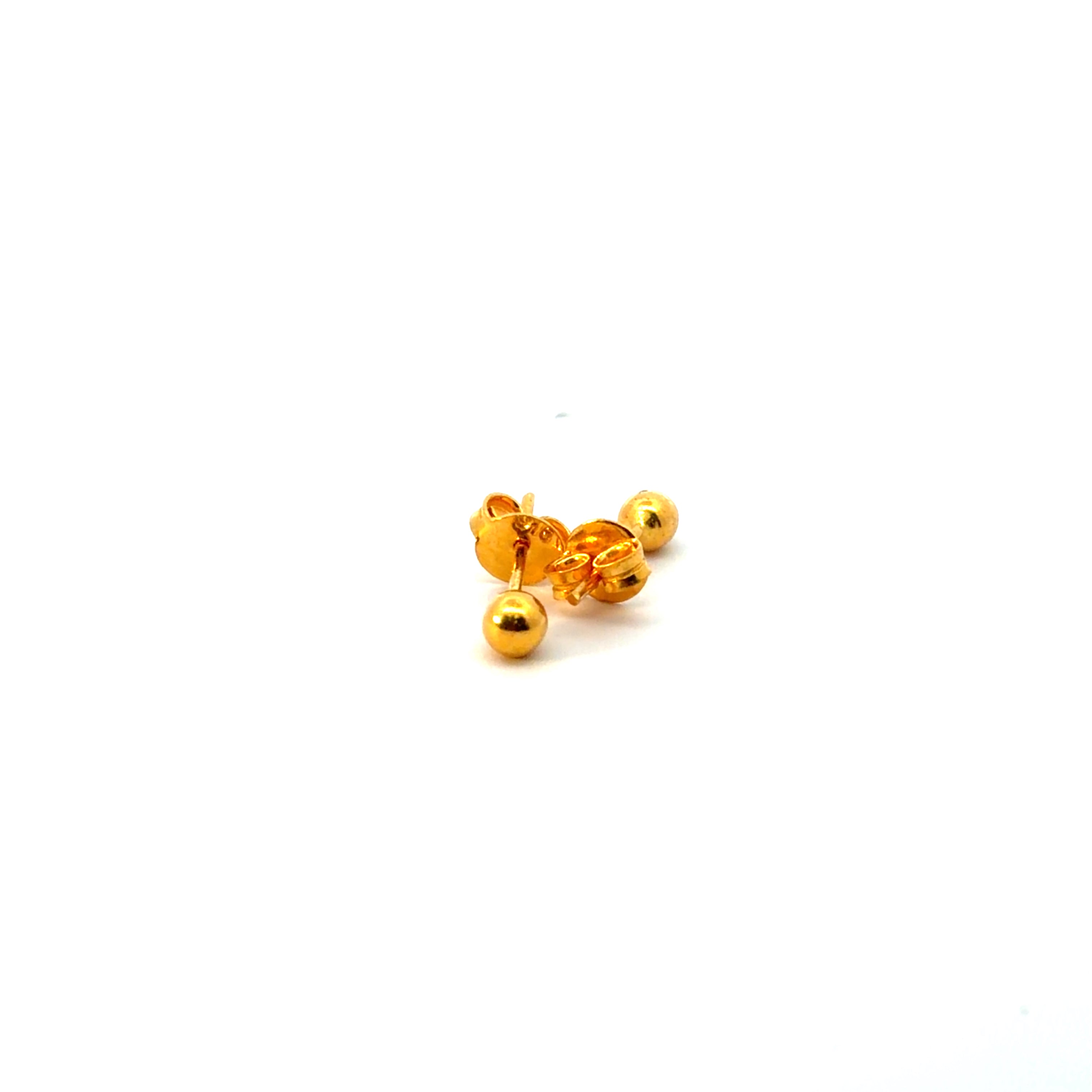 22KT Gold Studs (small size)