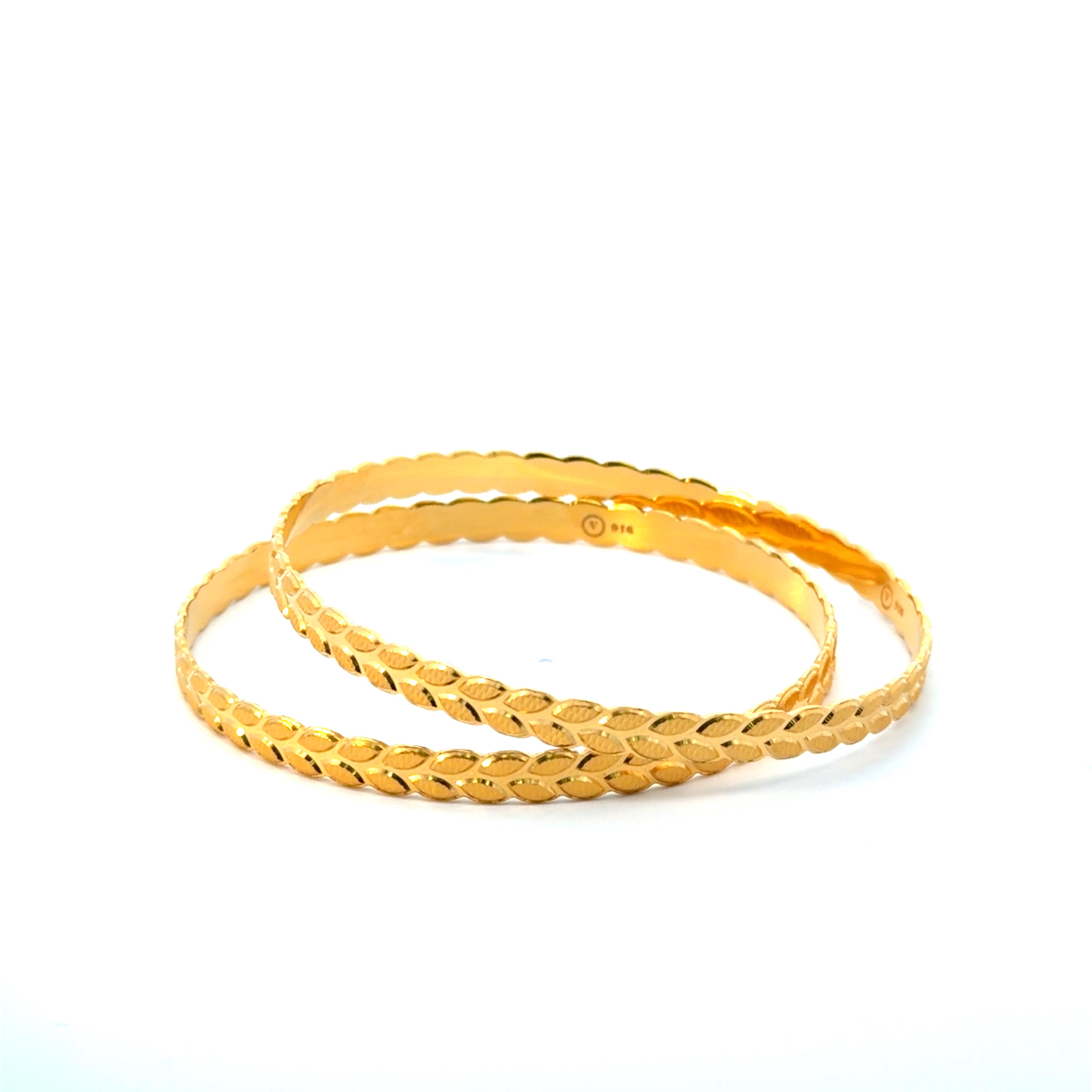 22KT Gold Bangles
