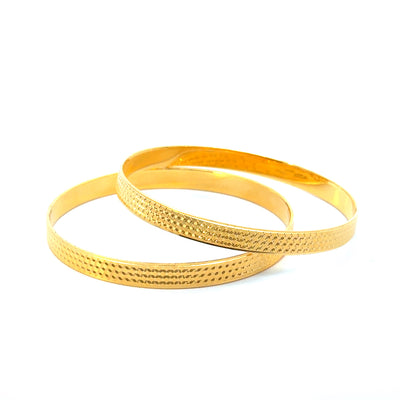22KT Gold Bangles