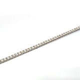 14KT White Gold Tennis Bracelet (7 carats natural/lab available)