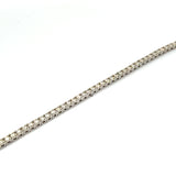 14KT White Gold Tennis Bracelet (3 carats natural)