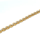 14KT Yellow Gold Diamond Bracelet (1.12 carats natural)
