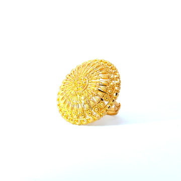 22KT Gold Statement Ring
