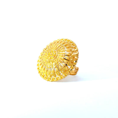22KT Gold Cocktail Ring