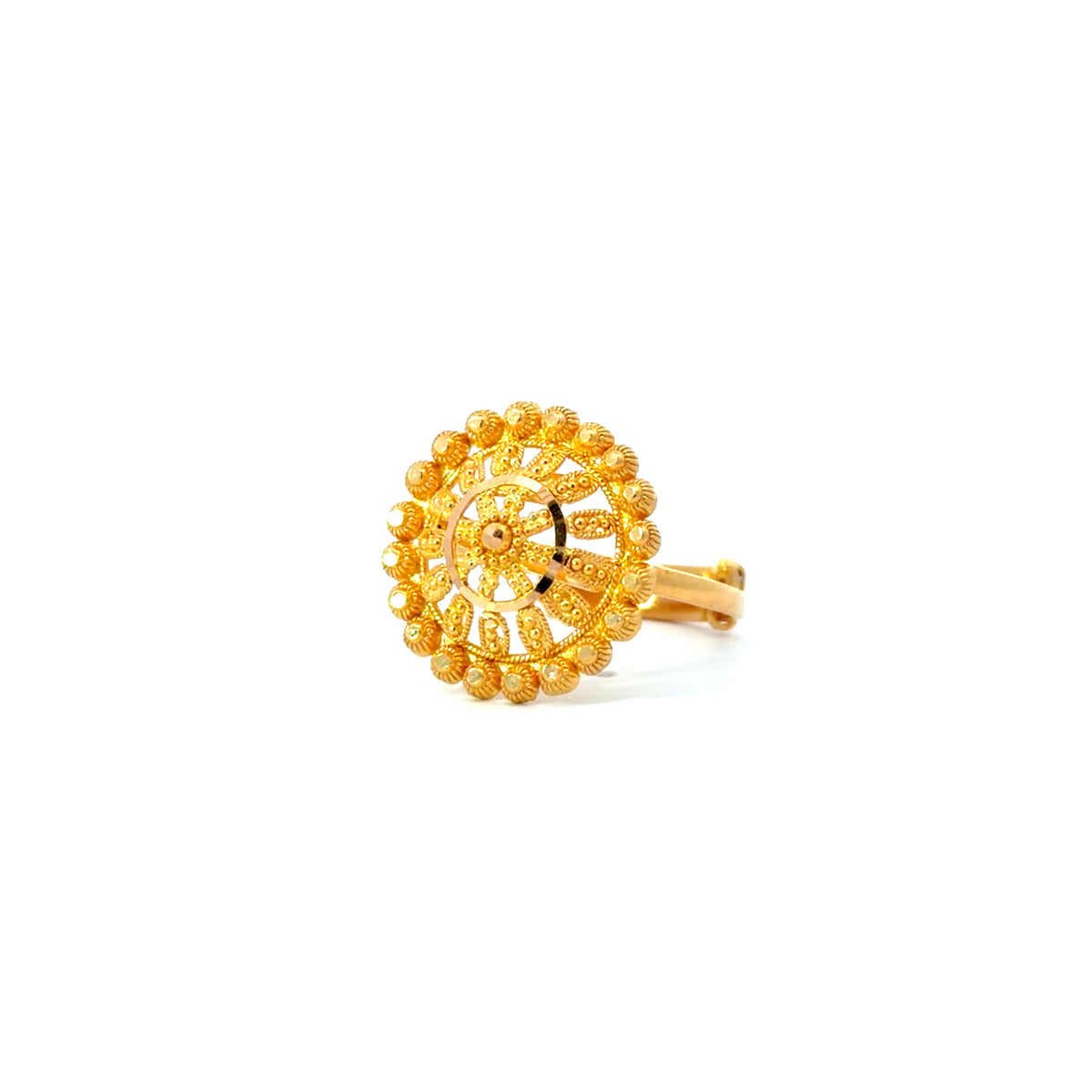 22KT Gold Cocktail Ring (small)