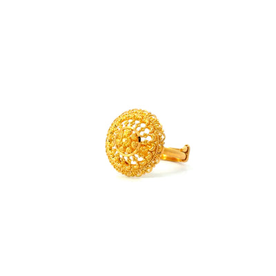 22KT Gold Cocktail Ring (small)