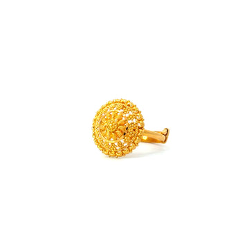 22KT Gold Cocktail Ring (small)