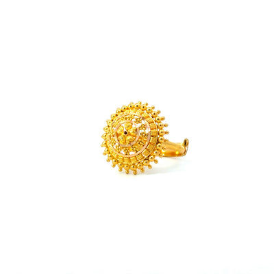 22KT Gold Cocktail Ring (small)