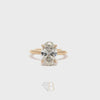 14KT Yellow Gold Oval Diamond Solitaire Ring