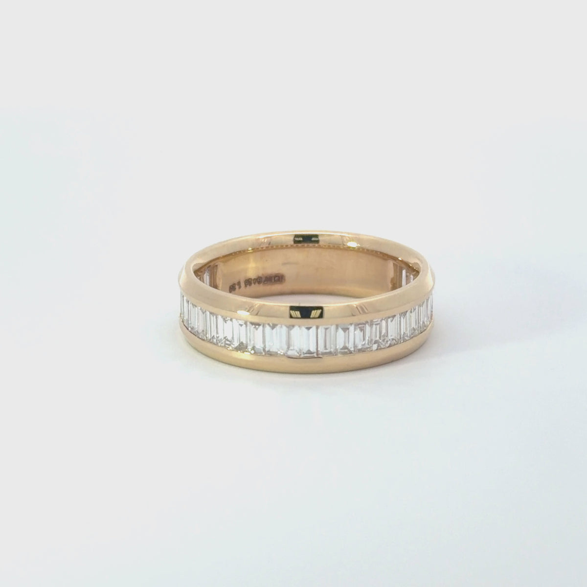 14KT Yellow Gold Diamond Band