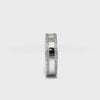 14KT White Gold Mens Diamond Band
