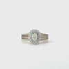 14KT Yellow Gold Oval Brilliant Cut Diamond Ring