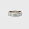 Mens Platinum Diamond Band